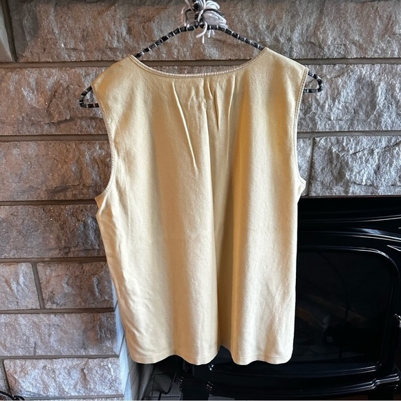 CJ Banks yellow layering tank size X (14) - Picture 3 of 5